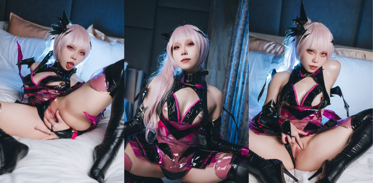 极品二次元台妹【浵卡Tokar】最新福利，化身魅魔激情榨精抠穴后入抱操全程浪叫不断